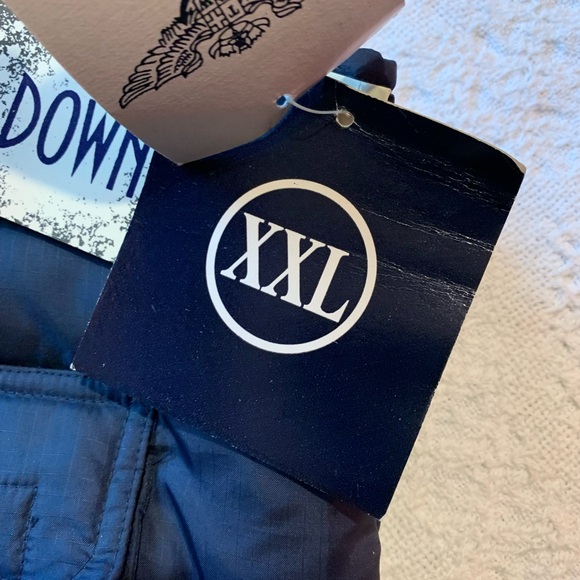 NWT Ten West Apparel Down Vest Navy XXL - Picture 4 of 10